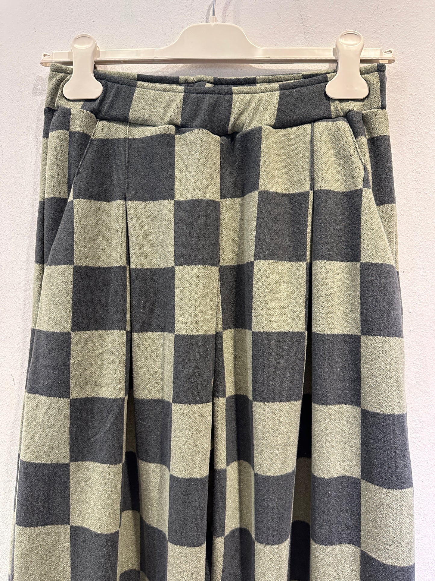 MAMA B - Pantalone Bianco J Effetto Dama, Linfa