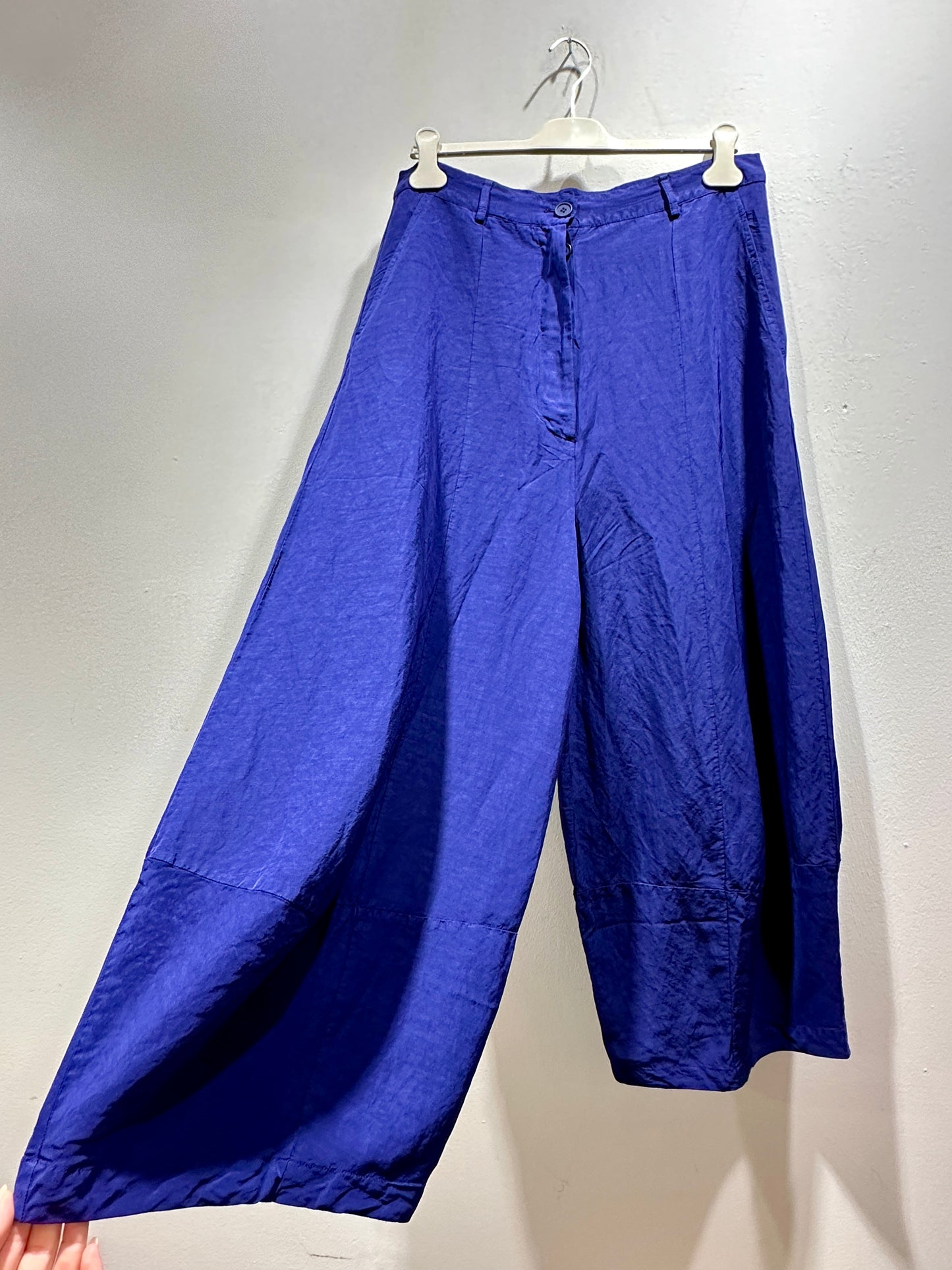 RUNDHOLZ - Pantalone gamba larga, Navy