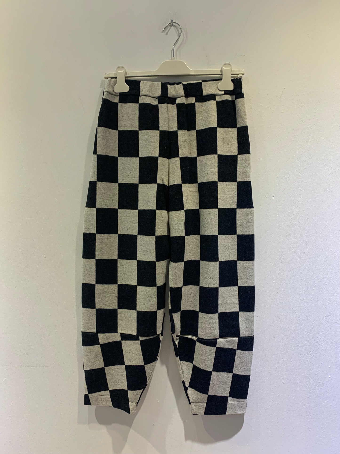 MAMA B - Pantalone Alicia J Effetto Dama, Nero
