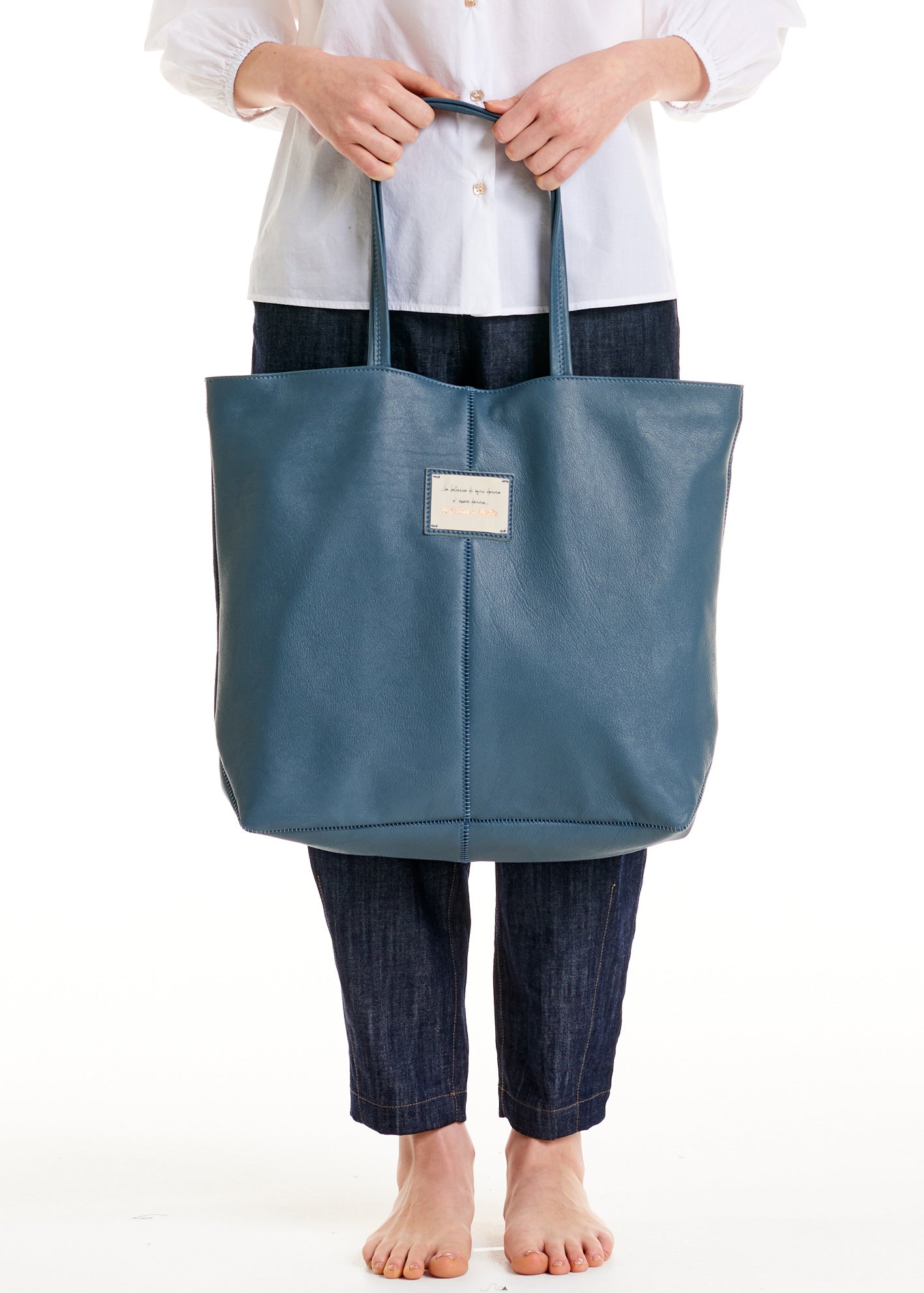 ALESSIA SANTI - Borsa shopper, Blu