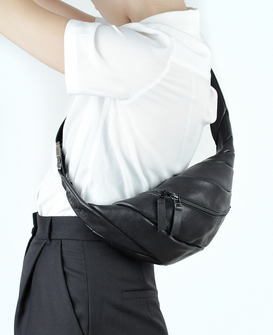 TRIPPEN - Marsupio Snakebelt Black