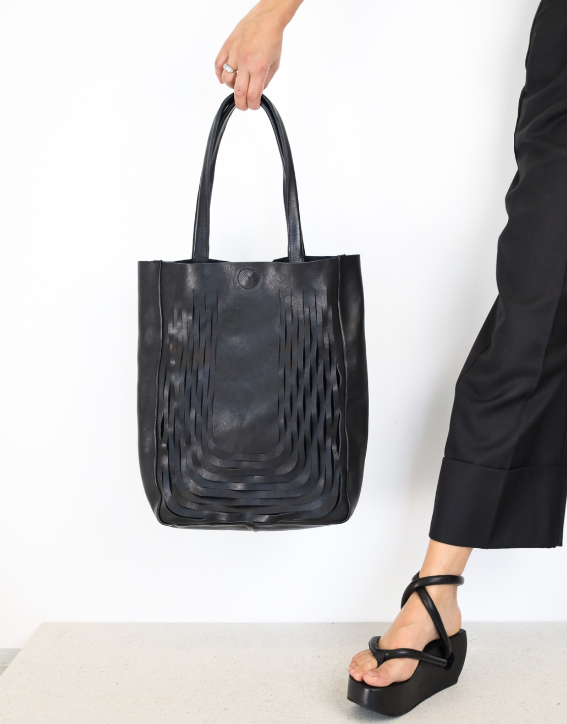 TRIPPEN - Borsa Net Black