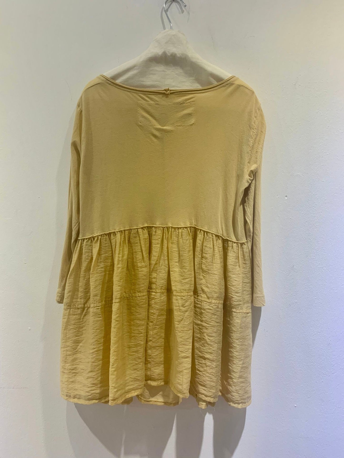 RUNDHOLZ - T-shirt inserti voile, Corn