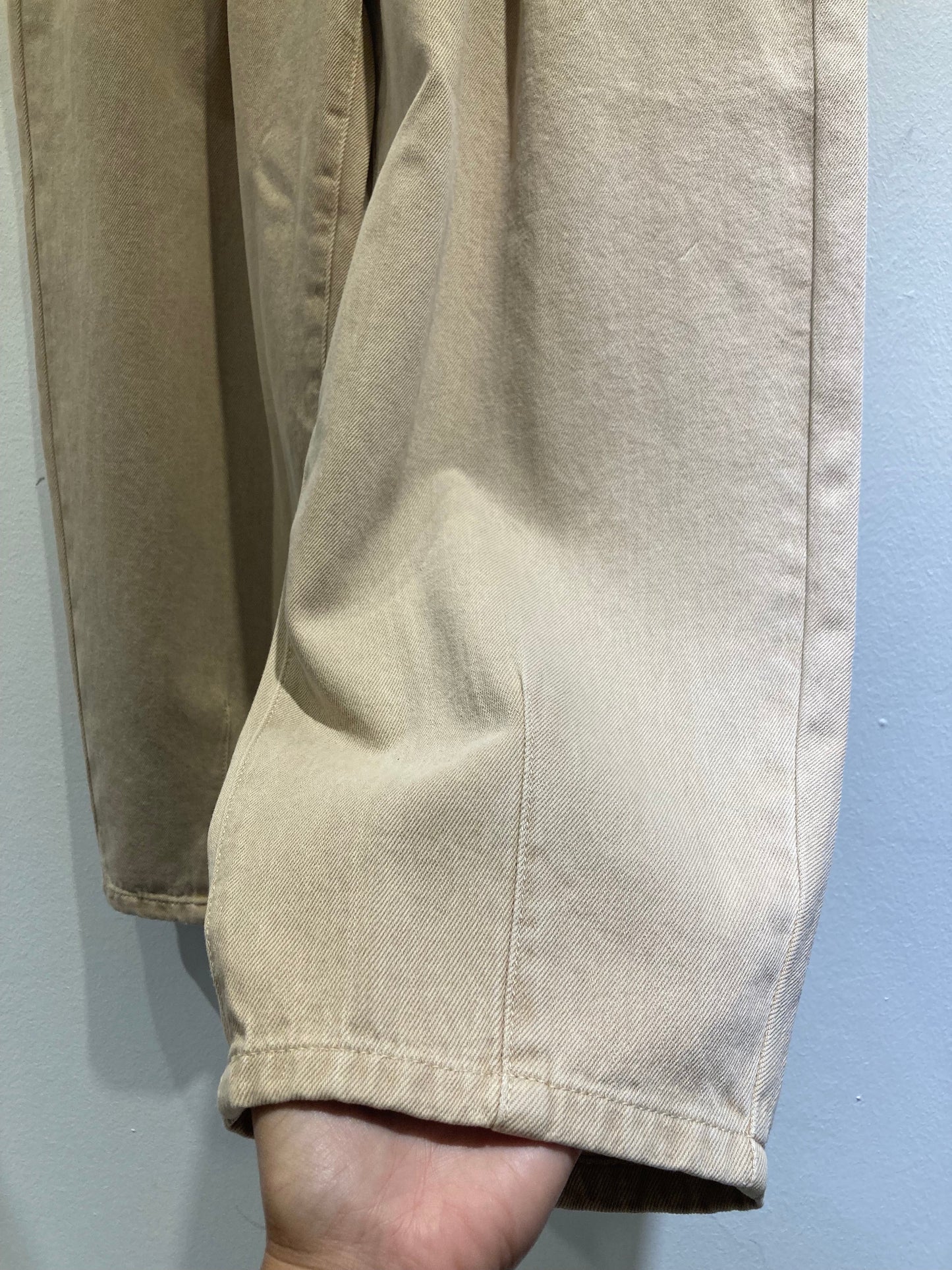 ALESSIA SANTI - Pantalone denim, Crema