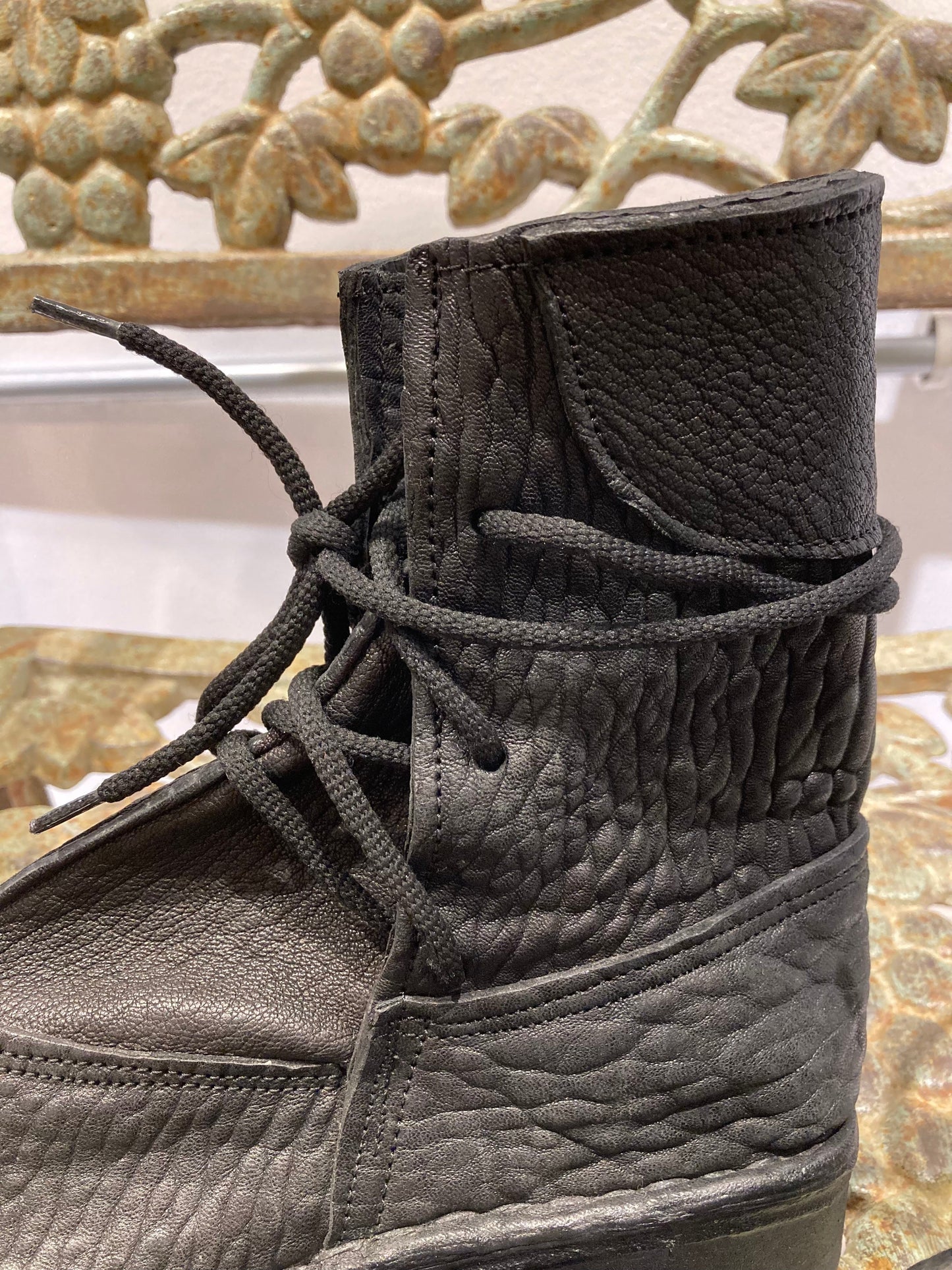 BREAD&BUTTER - Stivaletto stringato vera pelle