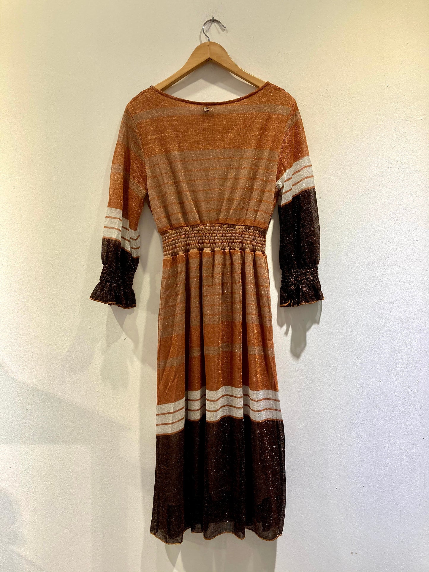 MEME ROAD - Abito in maglia lurex