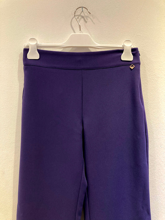 MEME ROAD - Pantalone zampa, Viola