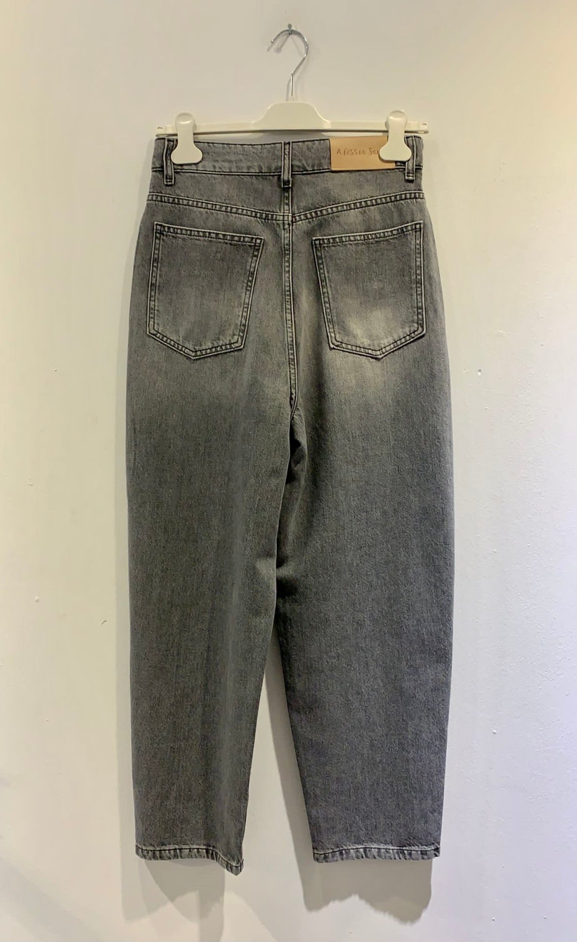 ALESSIA SANTI - Jeans Baggy Grigio