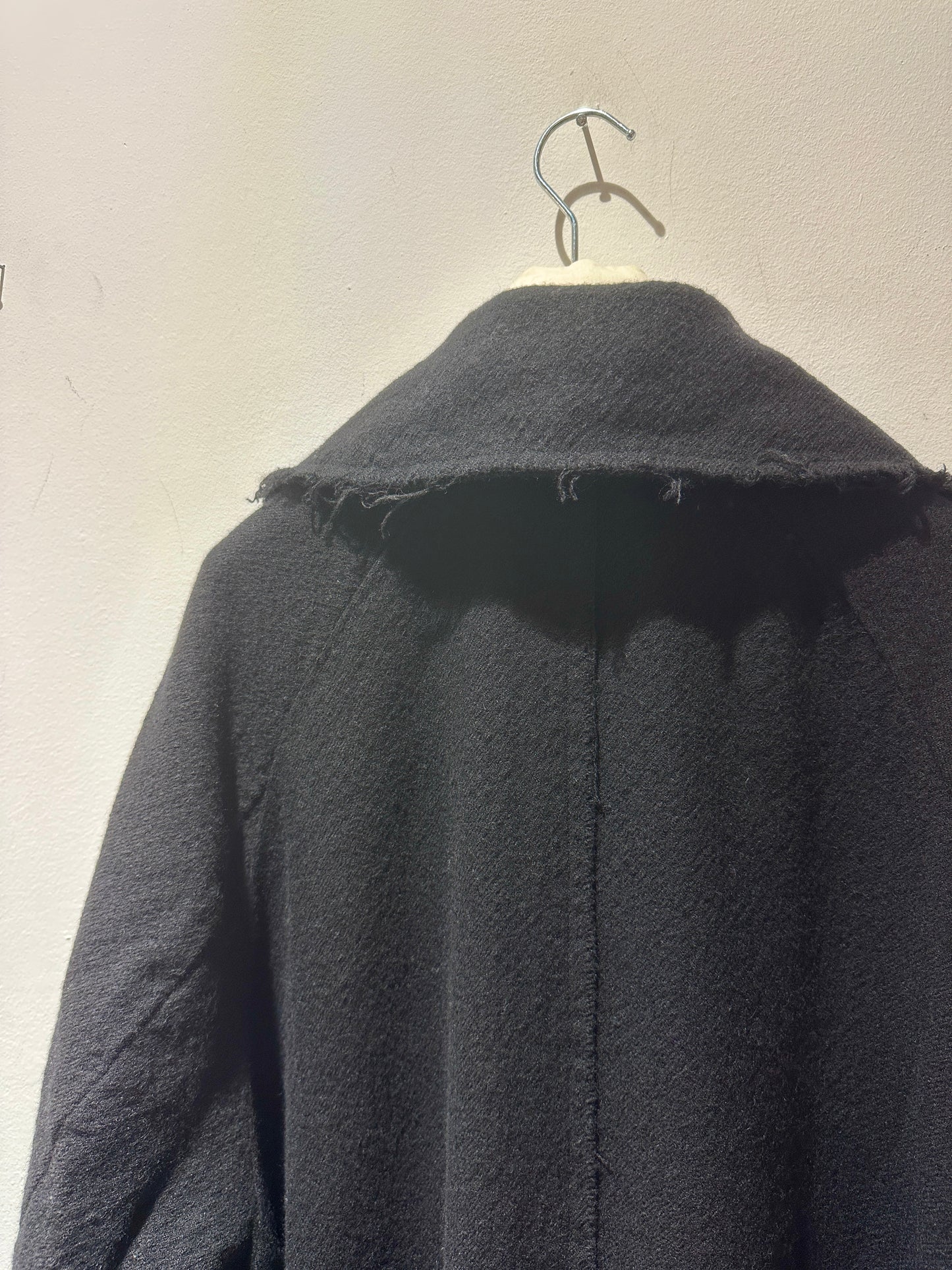 RUNDHOLZ - Cappotto lungo in lana, Black