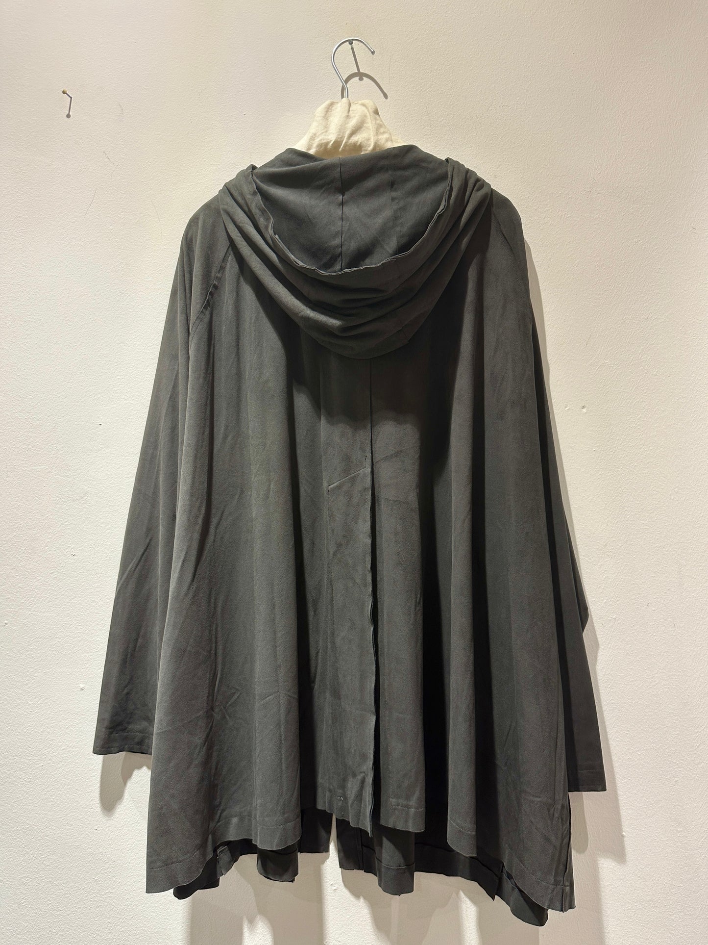 RUNDHOLZ - Spolverino in cupro, Grey