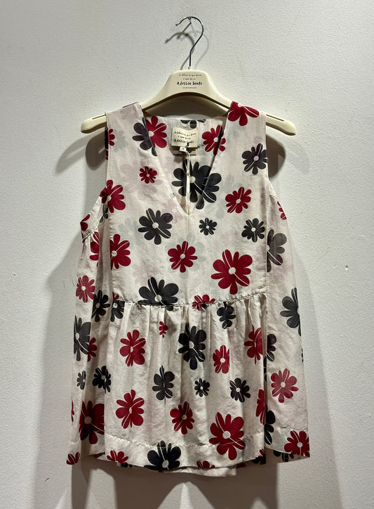 ALESSIA SANTI - Canotta stampa fiori