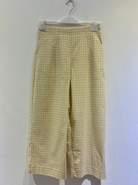 RUNDHOLZ - Pantalone alla caviglia, Corn check