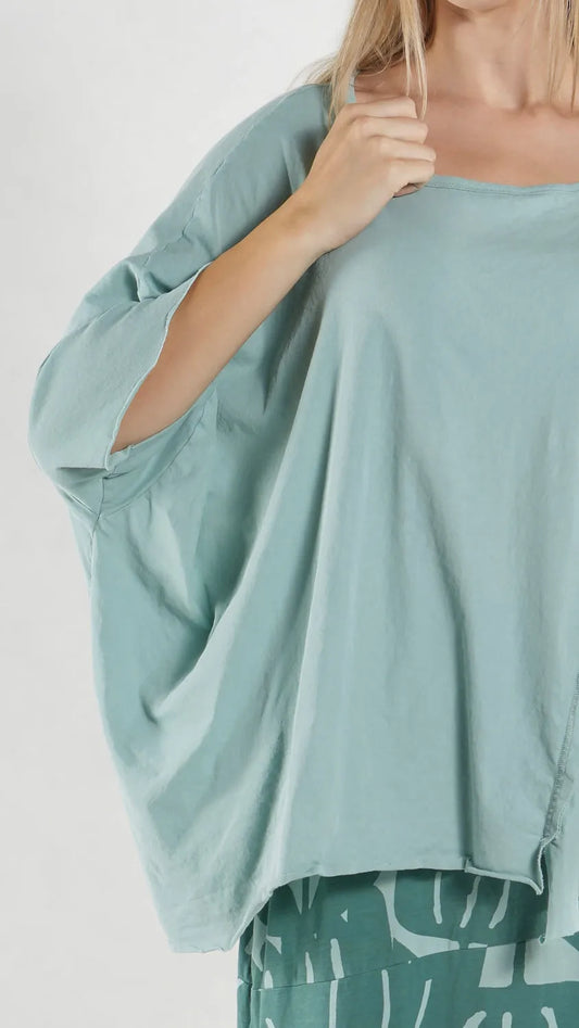 RUNDHOLZ - T-shirt over, Mint