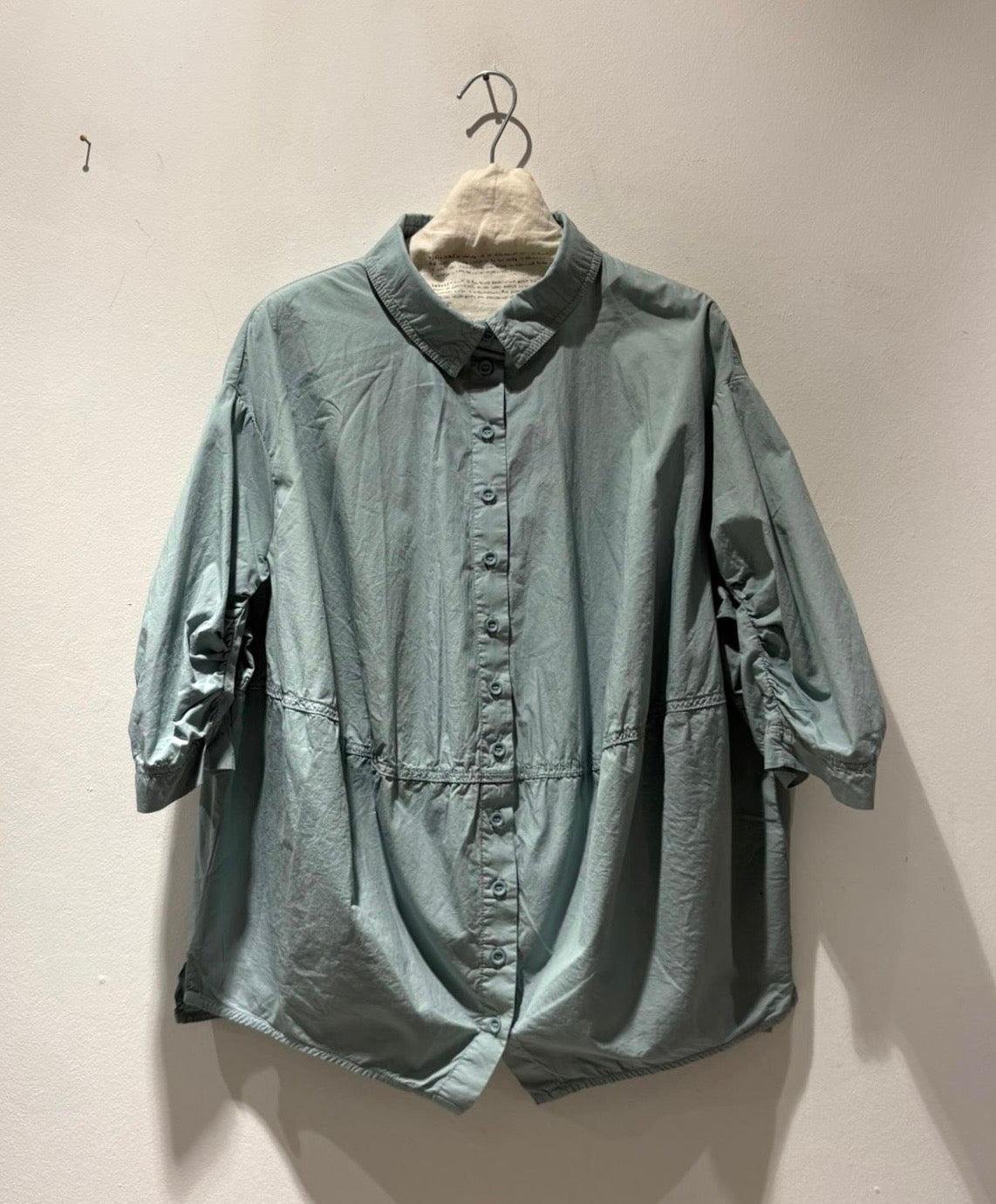 RUNDHOLZ - Blusa over, Mint