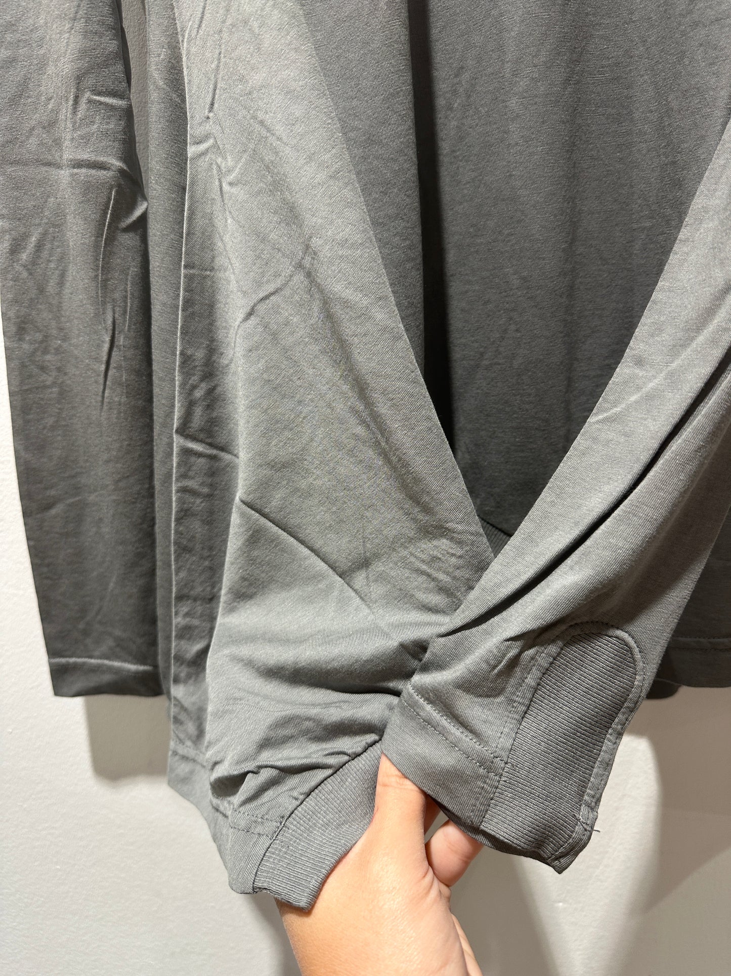 RUNDHOLZ - T-shirt svasata, Grey