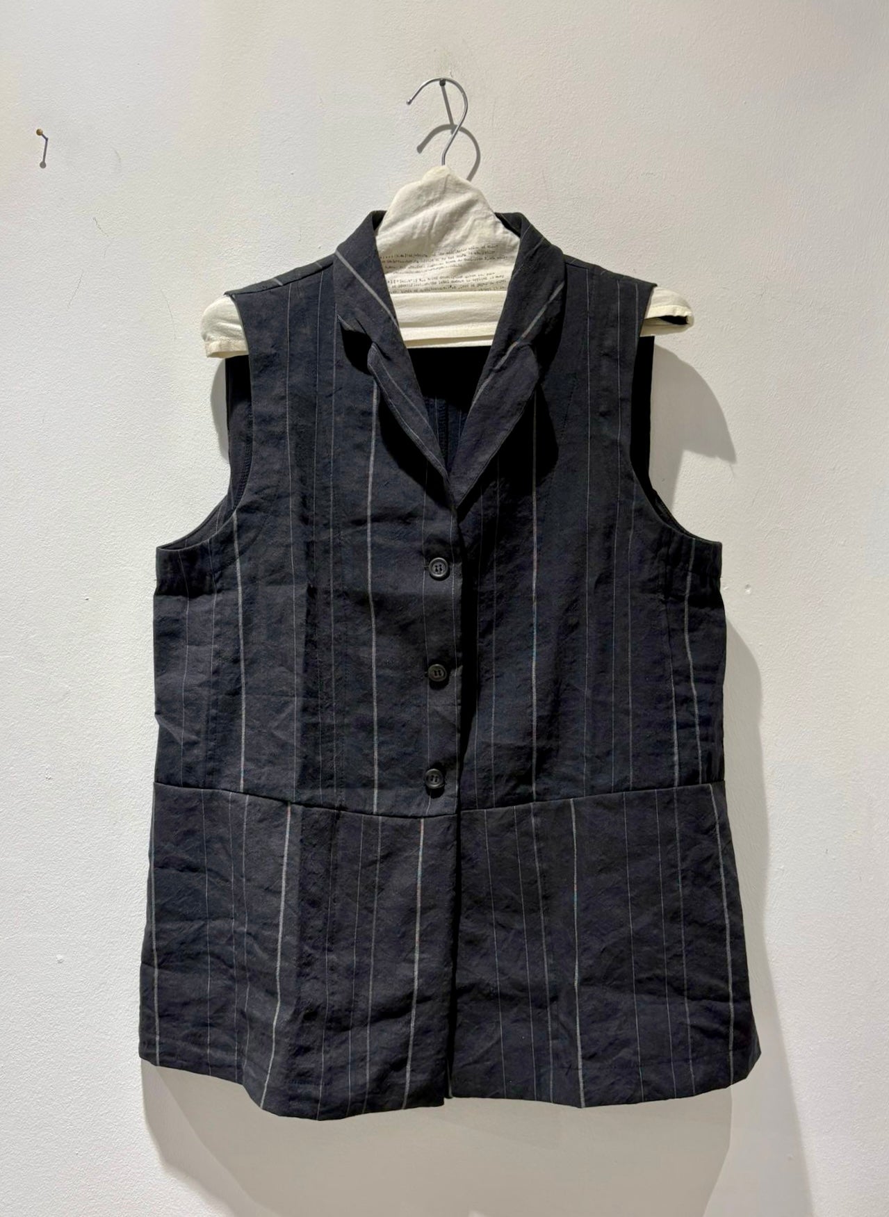 MAMA B - Gilet Goccia R gessato, Antracite