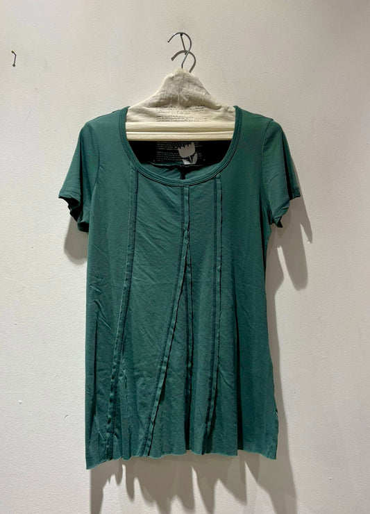 RUNDHOLZ - T-shirt con nervature, Grass