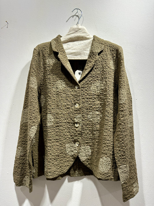 MAMA B - Giacca in lino Adel S, Alga