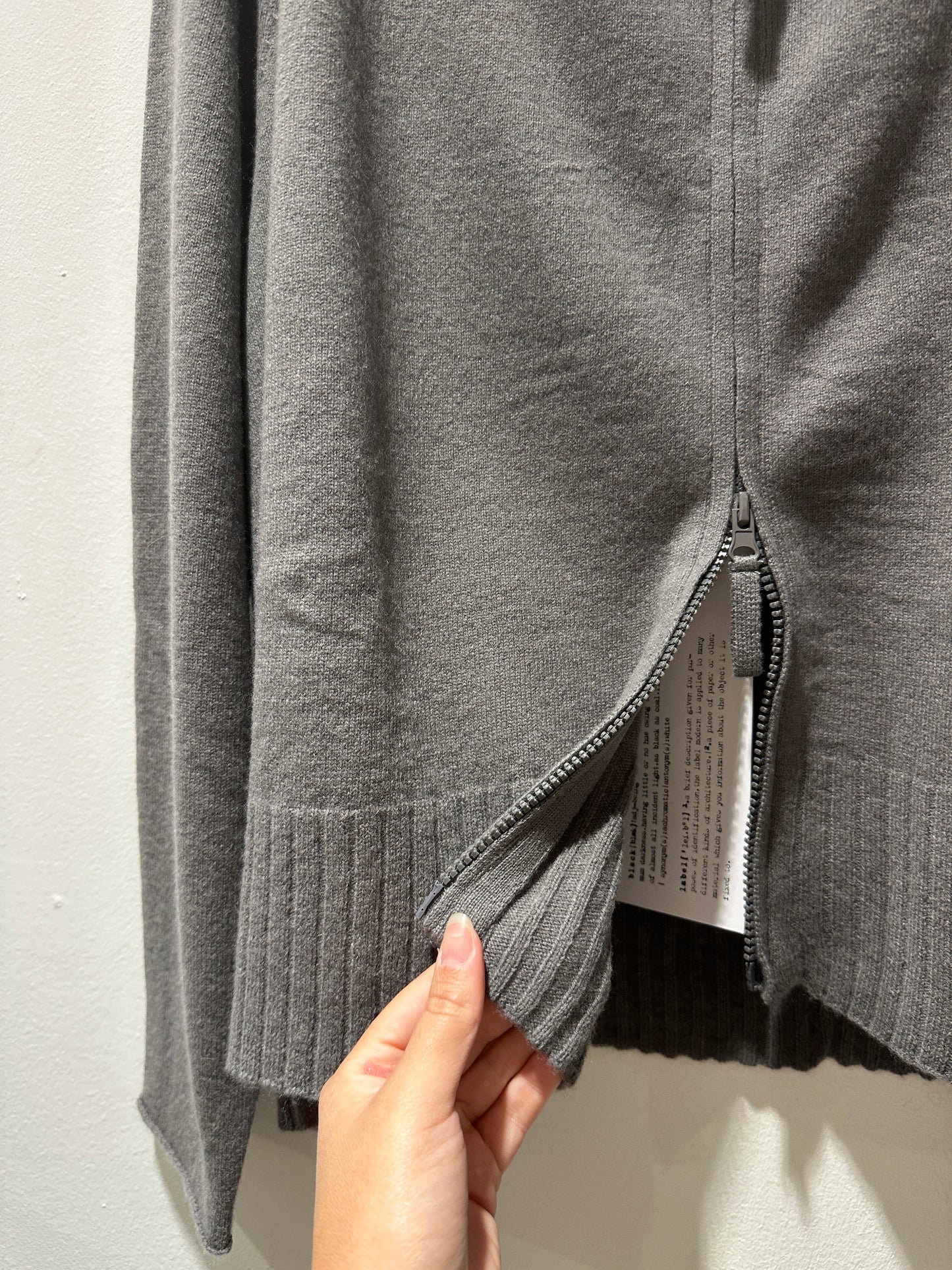 RUNDHOLZ - Cardigan misto lana, Grey