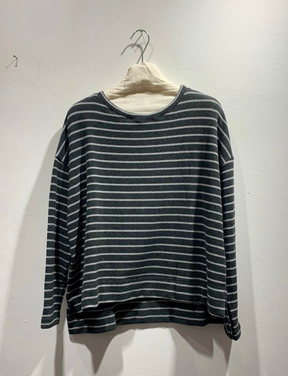 MAMA B - Maglia Alison, Riga Antracite