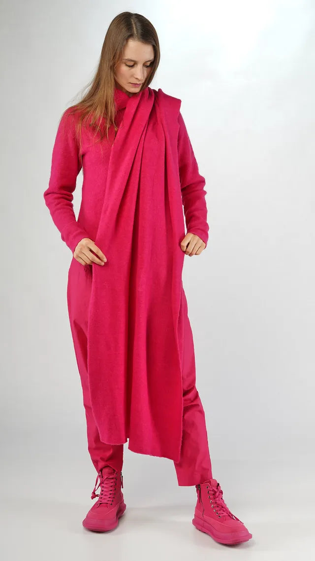 RUNDHOLZ - Sciarpa misto lana, Fucsia