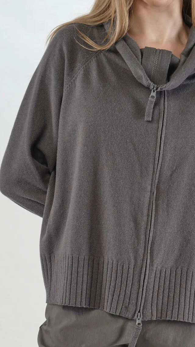 RUNDHOLZ - Cardigan misto lana, Grey