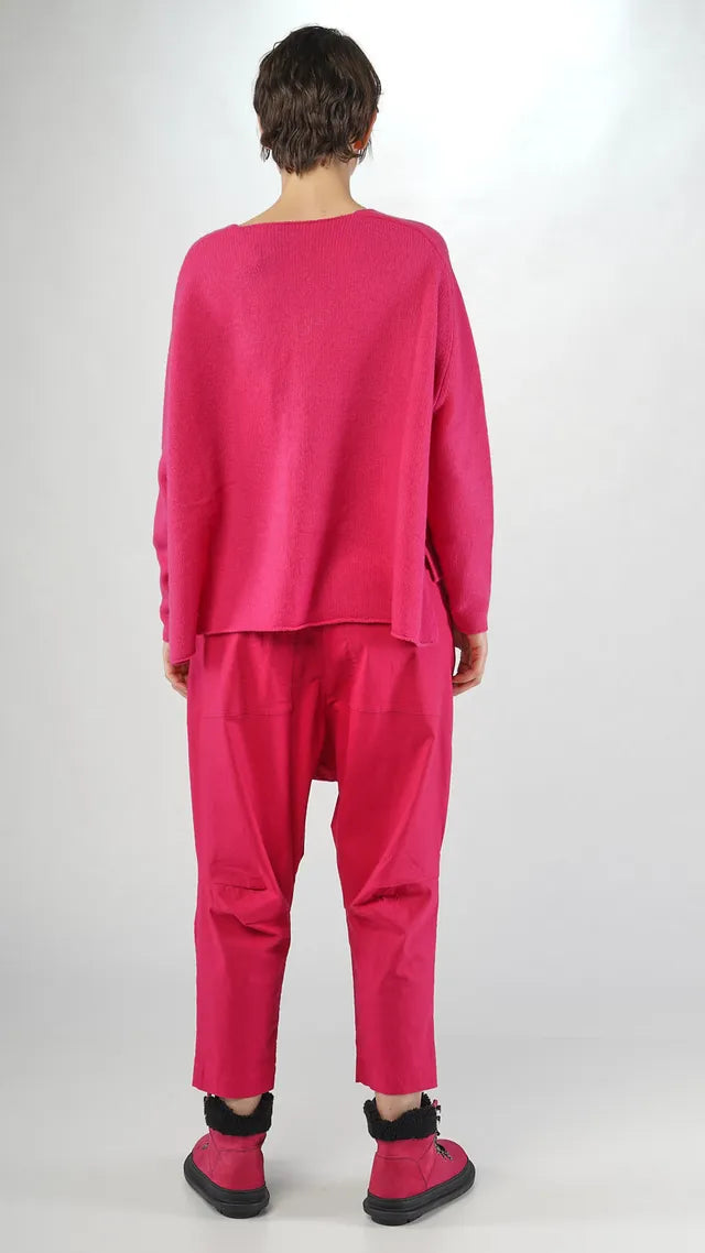 RUNDHOLZ - Maglia misto lana, Fucsia