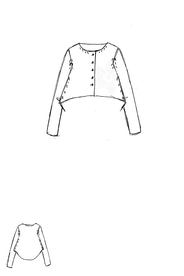 RUNDHOLZ BLACK LABEL - Cardigan corto