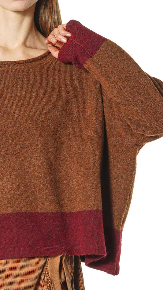 RUNDHOLZ BLACK LABEL - Maglione misto lana e alpaca