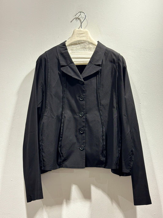 RUNDHOLZ - Giacca nervature, Black