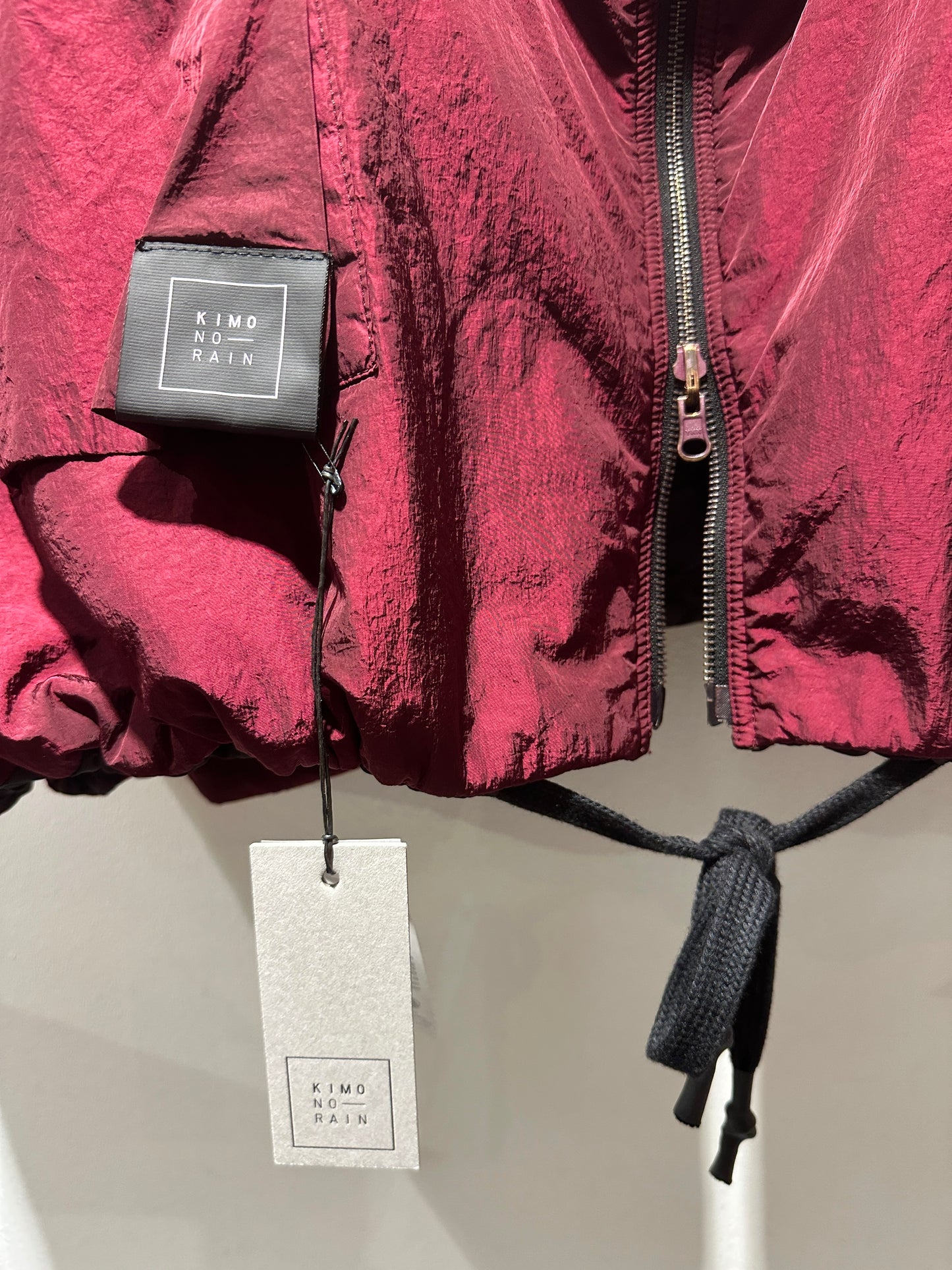 KIMONORAIN - Bomber reversibile, Cherry