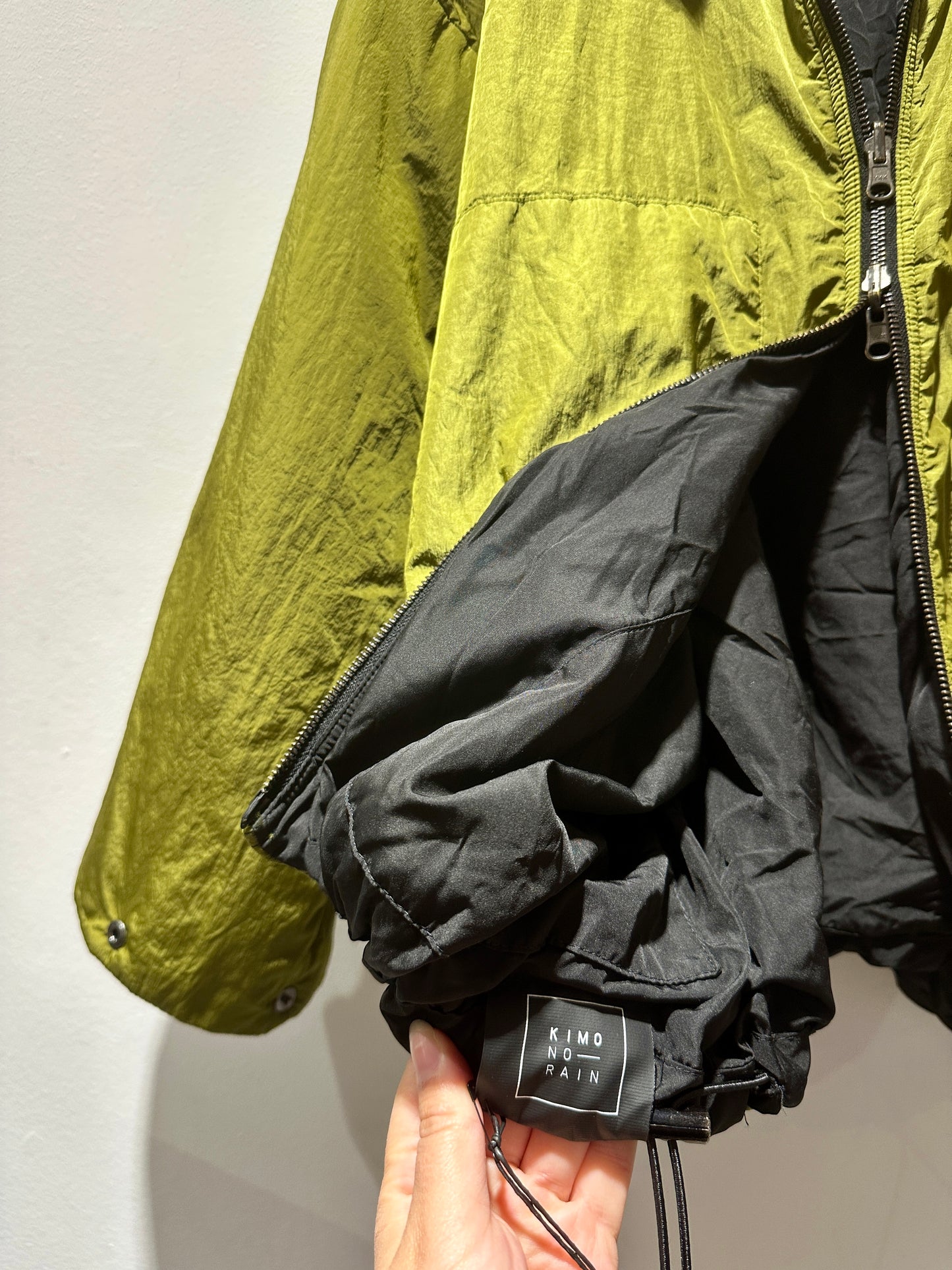 KIMONORAIN - Bomber reversibile, Brass