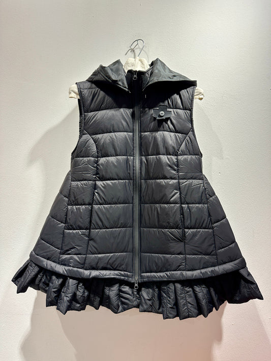 PLÜ - Piumino smanicato nero