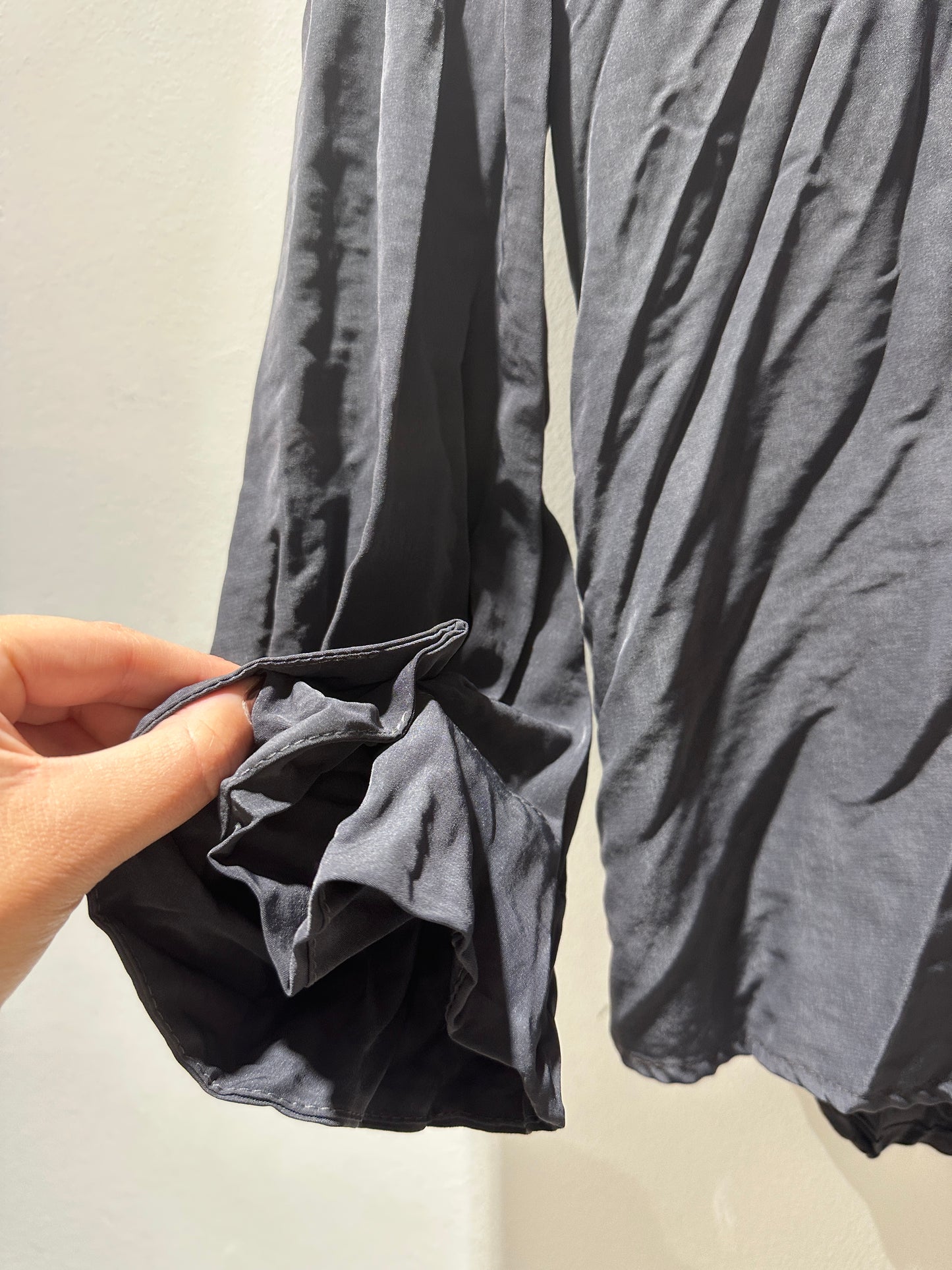 JM Design - Camicia stropicciata, Piombo