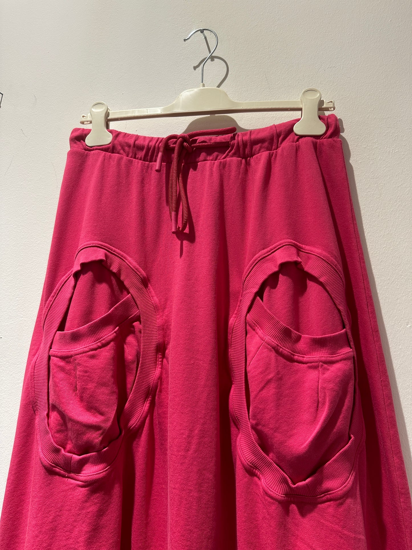 RUNDHOLZ - Gonna con tasche, Fucsia