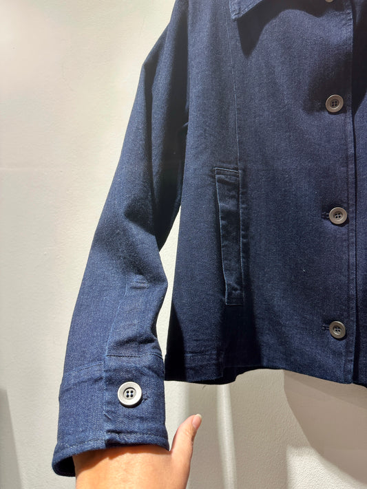 ThiPo - Giacca quadrata, Blu