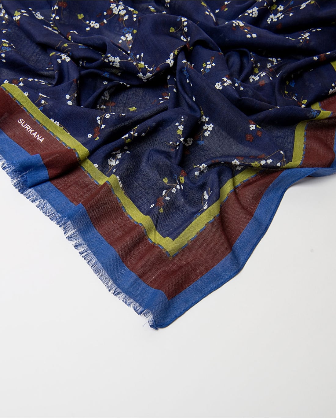 SURKANA - Foulard stampa floreale