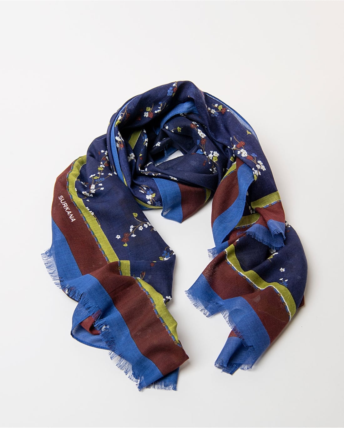SURKANA - Foulard stampa floreale