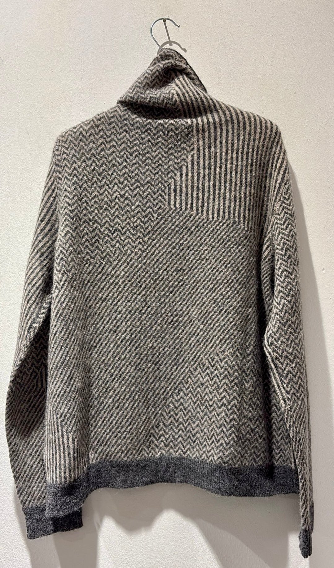 ALESSIA SANTI - Dolcevita morbido misto lana e alpaca, Grigio