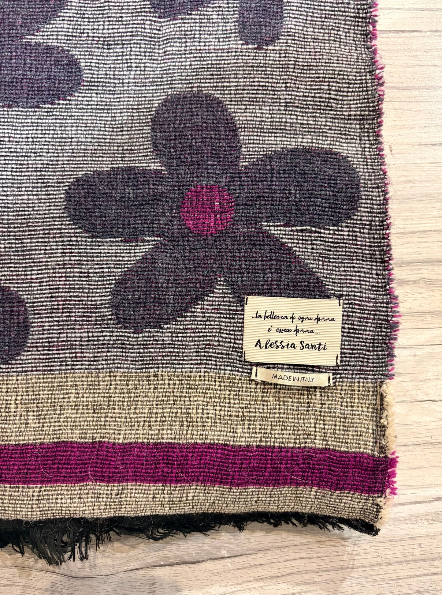 ALESSIA SANTI - Sciarpa rettangolare, Viola