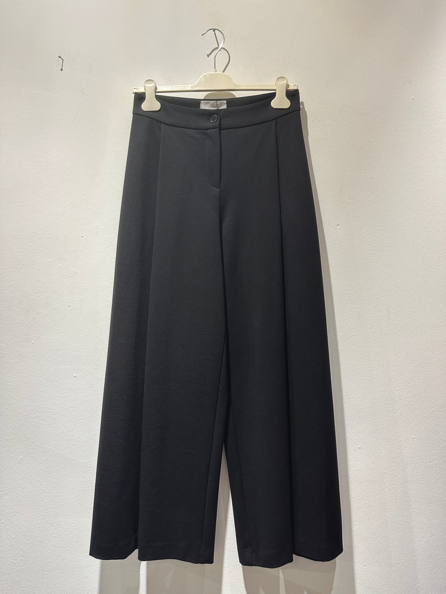 JM Design - Pantalone pences con bottone, Nero