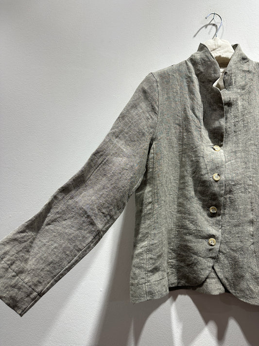 MAMA B - Giacca in lino Adel A, Grigio