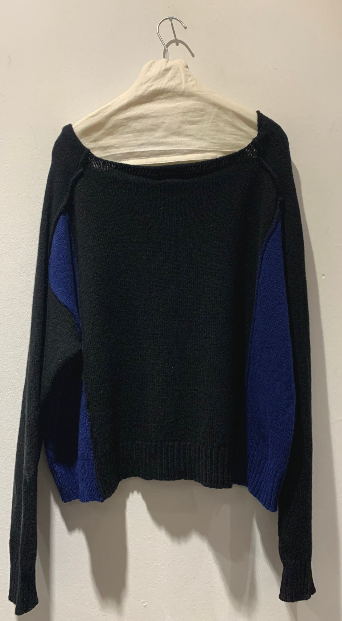 KNIT KNIT - Maglia in lana, Bicolore