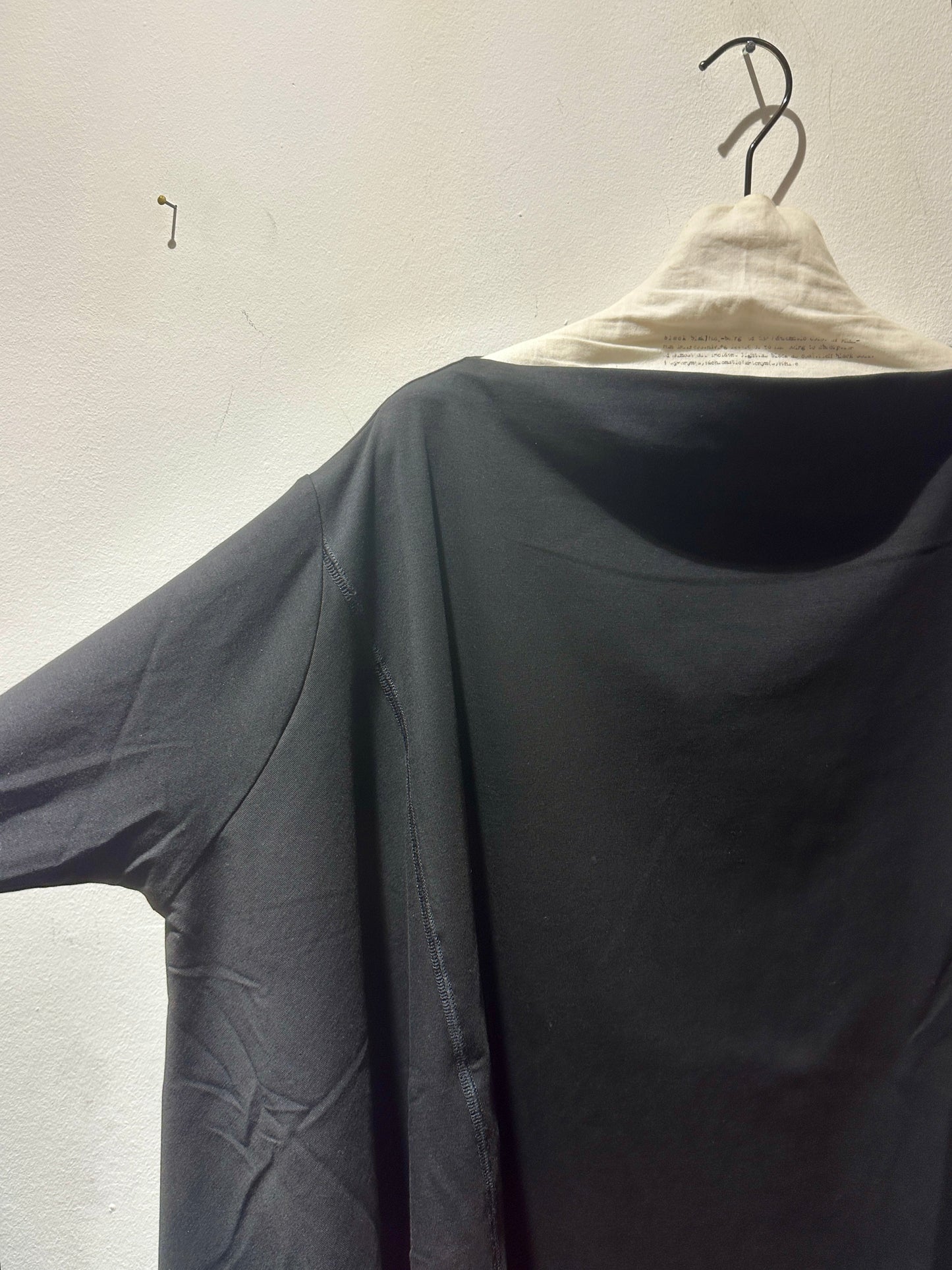 JM Design - Maglia over con collo a cratere, Nero
