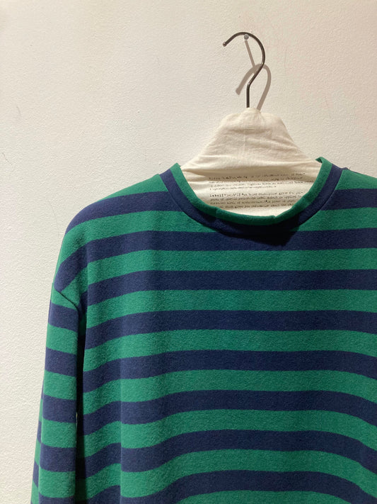 ThiPo - Maglia riga, Verde