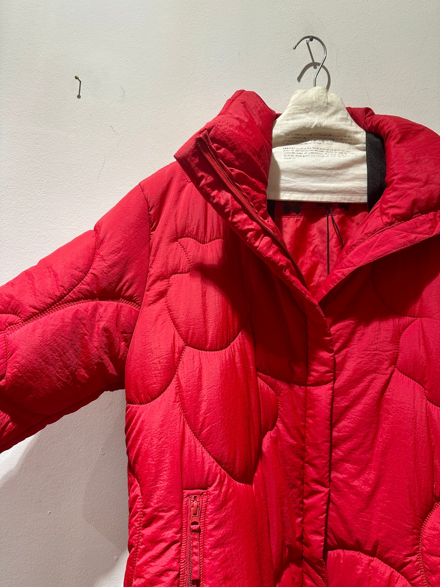 RUNDHOLZ - Piumino lungo imbottito, Red