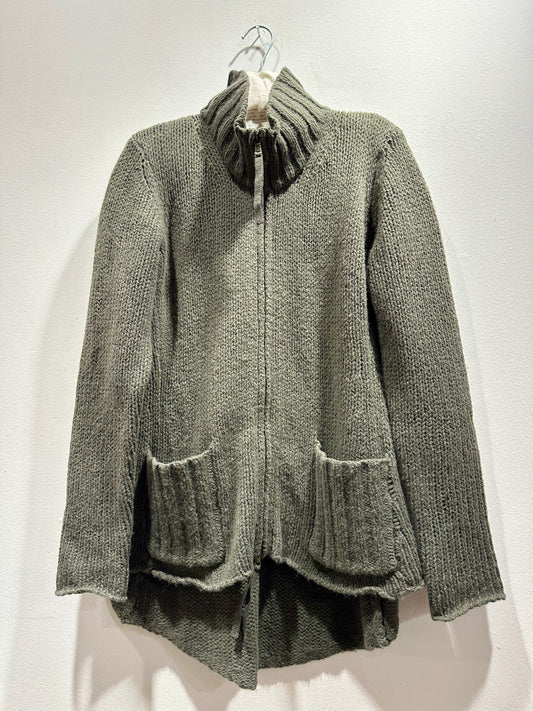 RUNDHOLZ - Cardigan con zip, Jungle