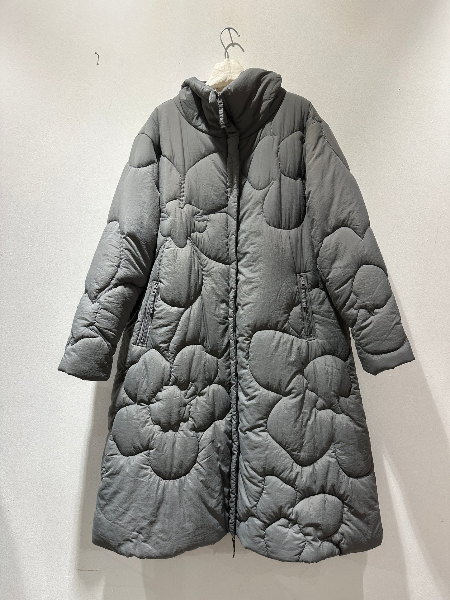 RUNDHOLZ - Piumino lungo imbottito, Grey