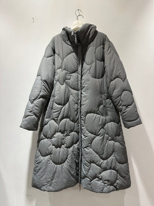 RUNDHOLZ - Piumino lungo imbottito, Grey