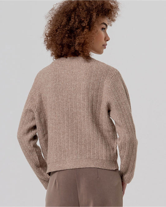 SURKANA - Maglione in maglia a coste